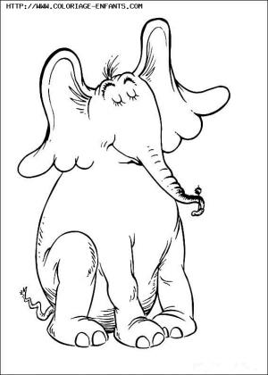 coloriage horton