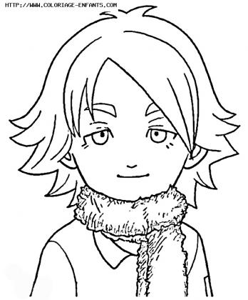 coloriage inazuma eleven charles shawn frost