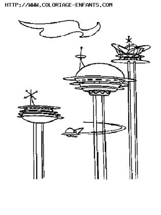 coloriage jetsons