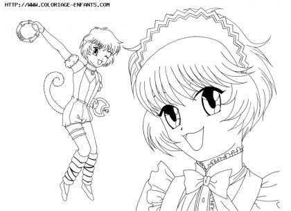 Mew Mew Power Coloriage