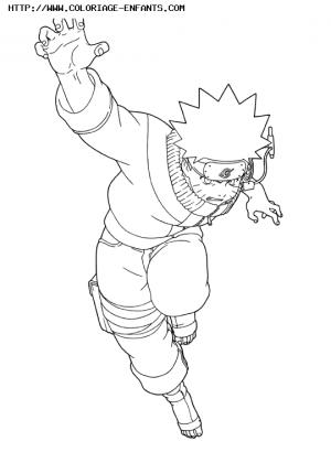 coloriage naruto