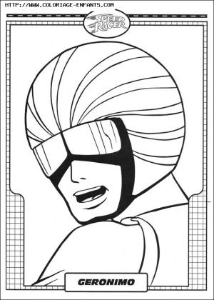 coloriage speed racer