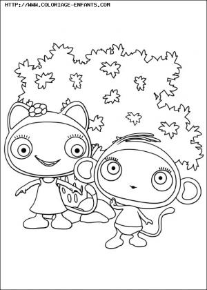 coloriage waybuloo piplings nara