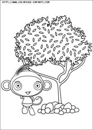 coloriage waybuloo piplings nara