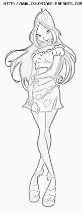 coloriage winx club