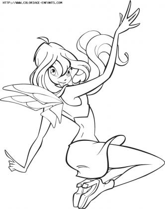 coloriage winx club