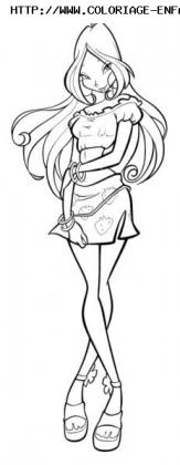 coloriage winx club