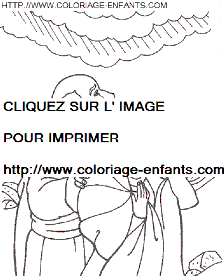 coloriage bible evangiles