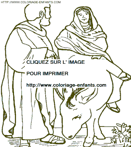 coloriage bible evangiles