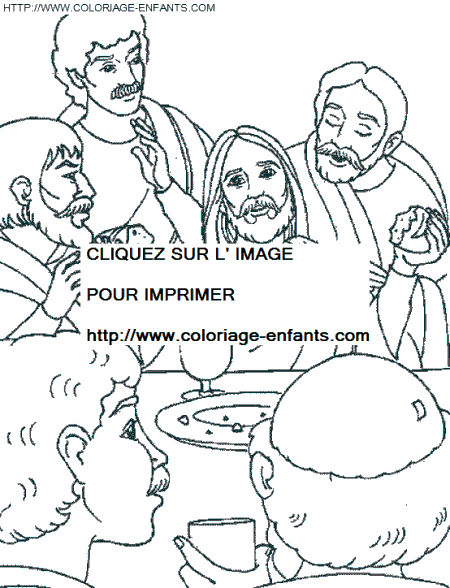 coloriage bible evangiles