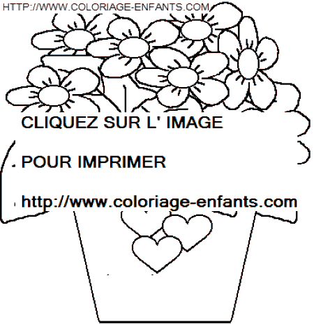 coloriage fete des meres