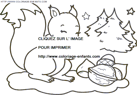 coloriage Fetes Noel Animaux