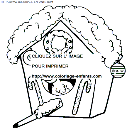 coloriage Fetes Noel Animaux