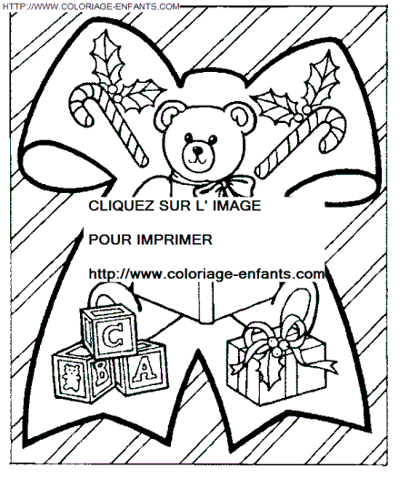 coloriage Fetes Noel Animaux