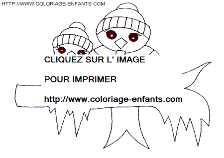 coloriage Fetes Noel Animaux