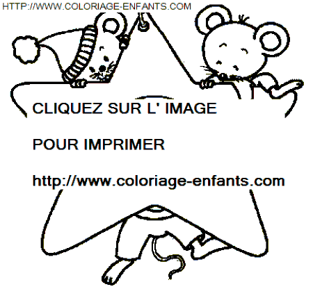 coloriage Fetes Noel Animaux