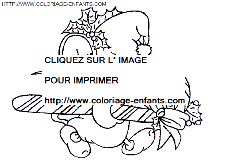 coloriage Fetes Noel Animaux