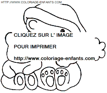 coloriage Fetes Noel Animaux