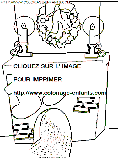 coloriage Fetes Noel Bottes