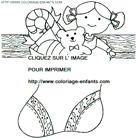 coloriage Fetes Noel Bottes