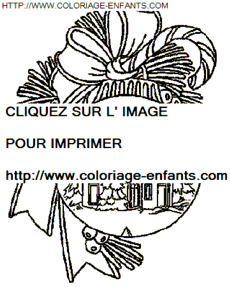 coloriage Fetes Noel Boules