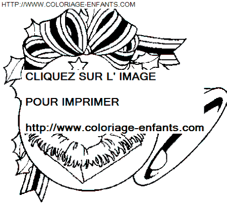 coloriage Fetes Noel Boules