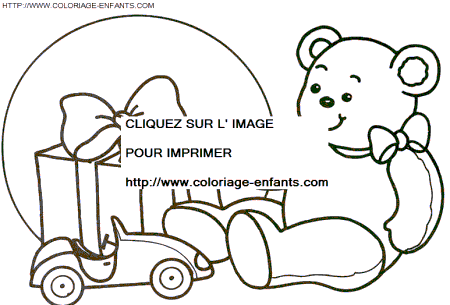 coloriage Fetes Noel Cadeaux