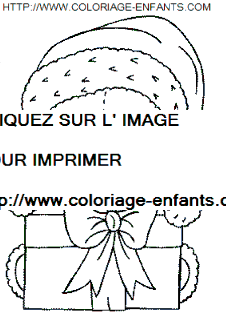 coloriage Fetes Noel Cadeaux