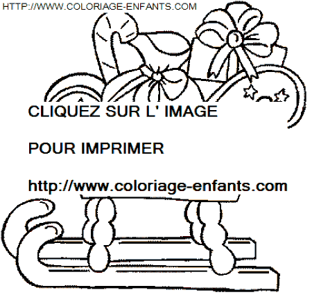 coloriage Fetes Noel Cadeaux