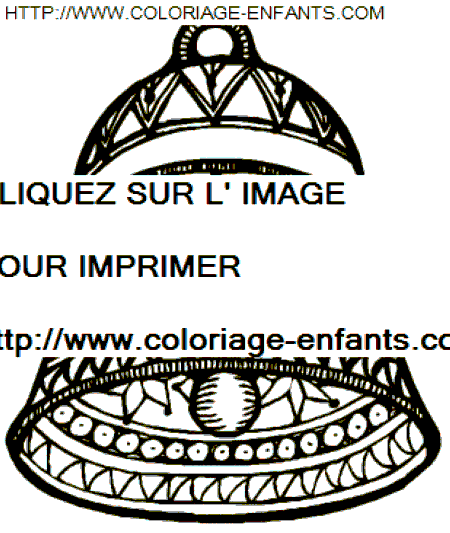 coloriage Fetes Noel Cloches