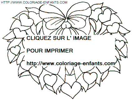 coloriage Fetes Noel Couronnes