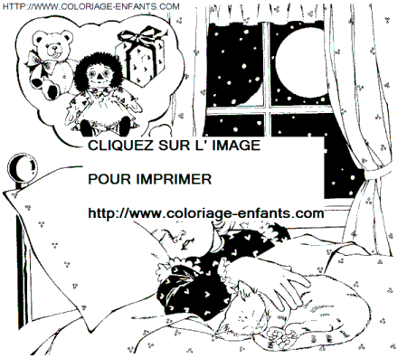 coloriage Fetes Noel Enfants