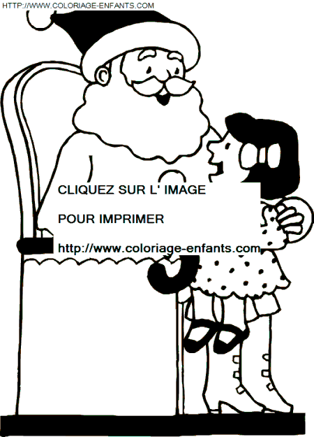 coloriage Fetes Noel Enfants