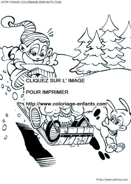 coloriage Fetes Noel Enfants