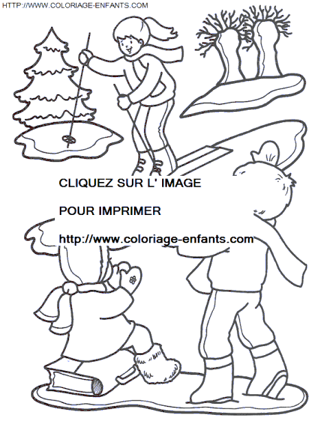 coloriage Fetes Noel Enfants