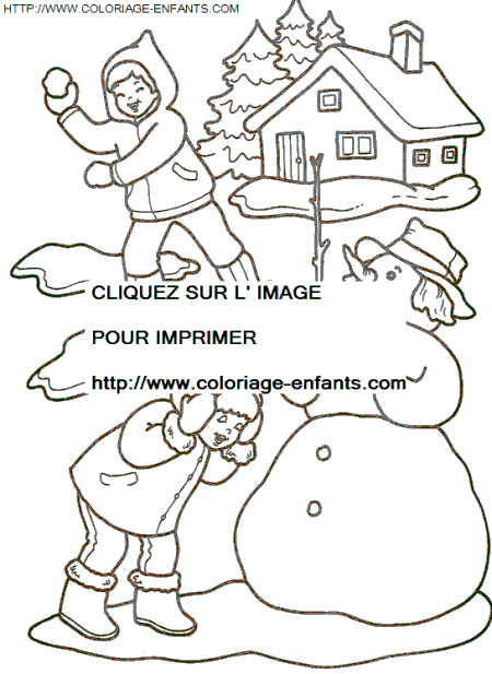 coloriage Fetes Noel Enfants