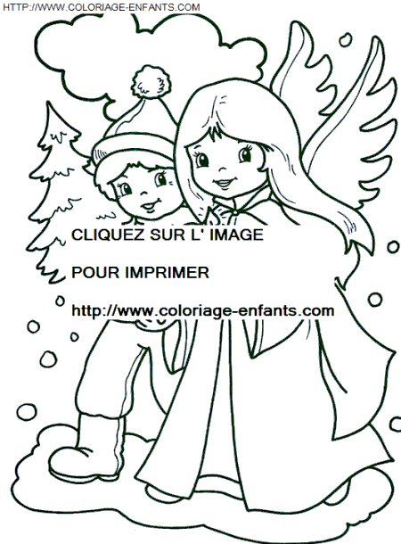 coloriage Fetes Noel Enfants