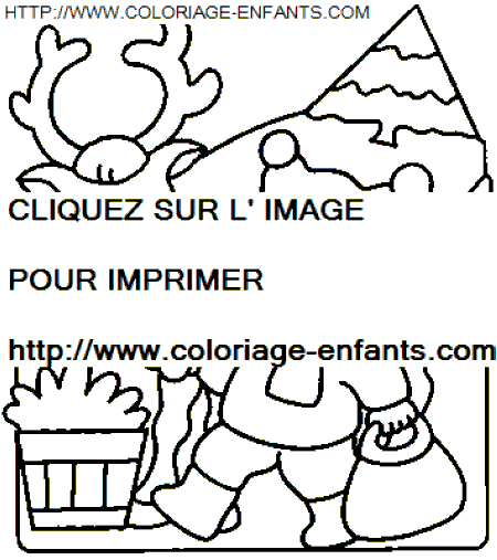 coloriage Fetes Noel Enfants