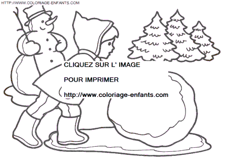 coloriage Fetes Noel Enfants