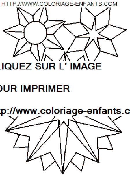 coloriage Fetes Noel Flocons