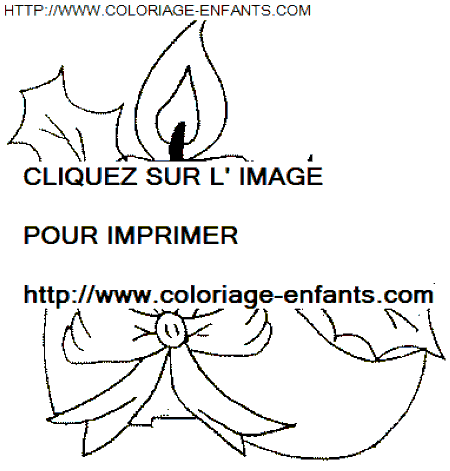 coloriage Fetes Noel Houx