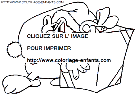 coloriage Fetes Noel Lutins