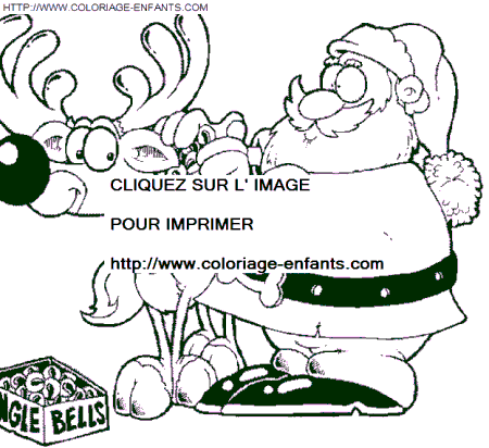 coloriage Fetes Noel Maison Pere Noel