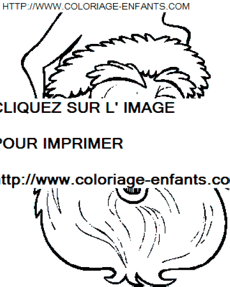 coloriage Fetes Noel Pere Noel Portrait