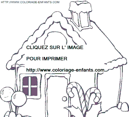 coloriage Fetes Noel Repas