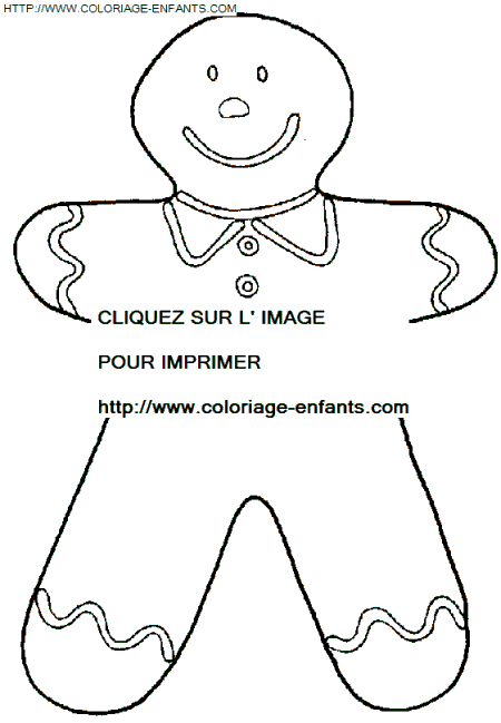 coloriage Fetes Noel Repas