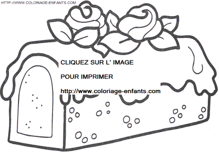 coloriage Fetes Noel Repas