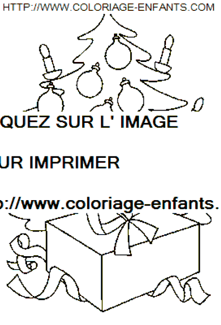 coloriage Fetes Noel Sapins Noel