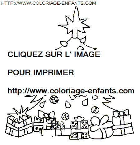 coloriage Fetes Noel Sapins Noel