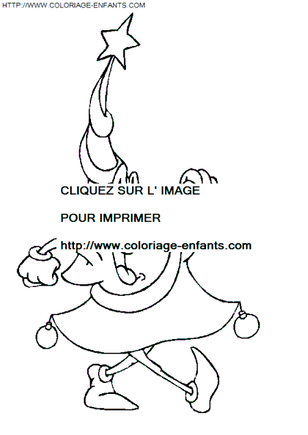 coloriage Fetes Noel Sapins Noel